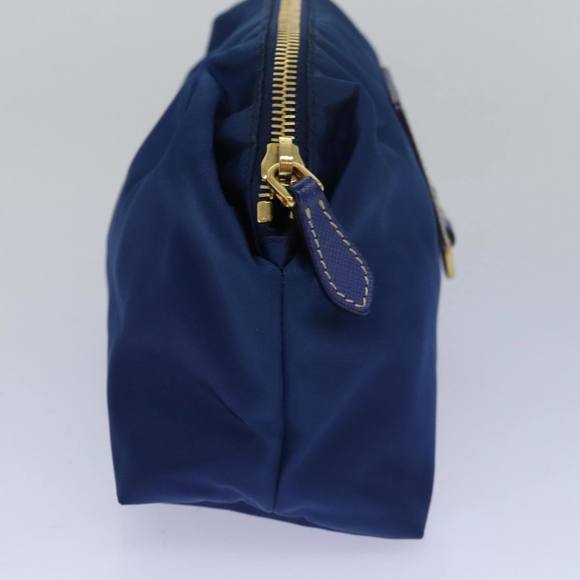 PRADA Pouch Nylon Blue Auth 78232 - Picture 3 of 16